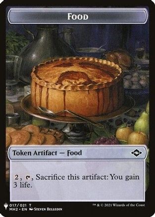 {T} Food // Golem Double-Sided Token [Secret Lair: From Cute to Brute Tokens][TSLD 000]