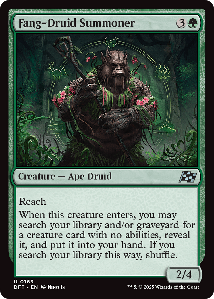 {@C} Fang-Druid Summoner [Aetherdrift][DFT 163]