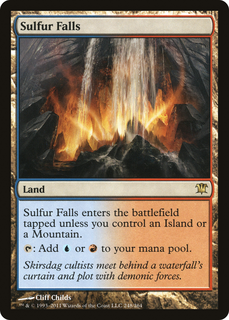 {R} Sulfur Falls [Innistrad][ISD 248]