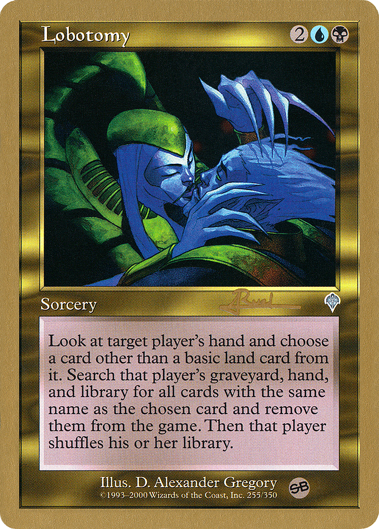 {C} Lobotomy (Antoine Ruel) (SB) [World Championship Decks 2001][GB WC01 AR255SB]