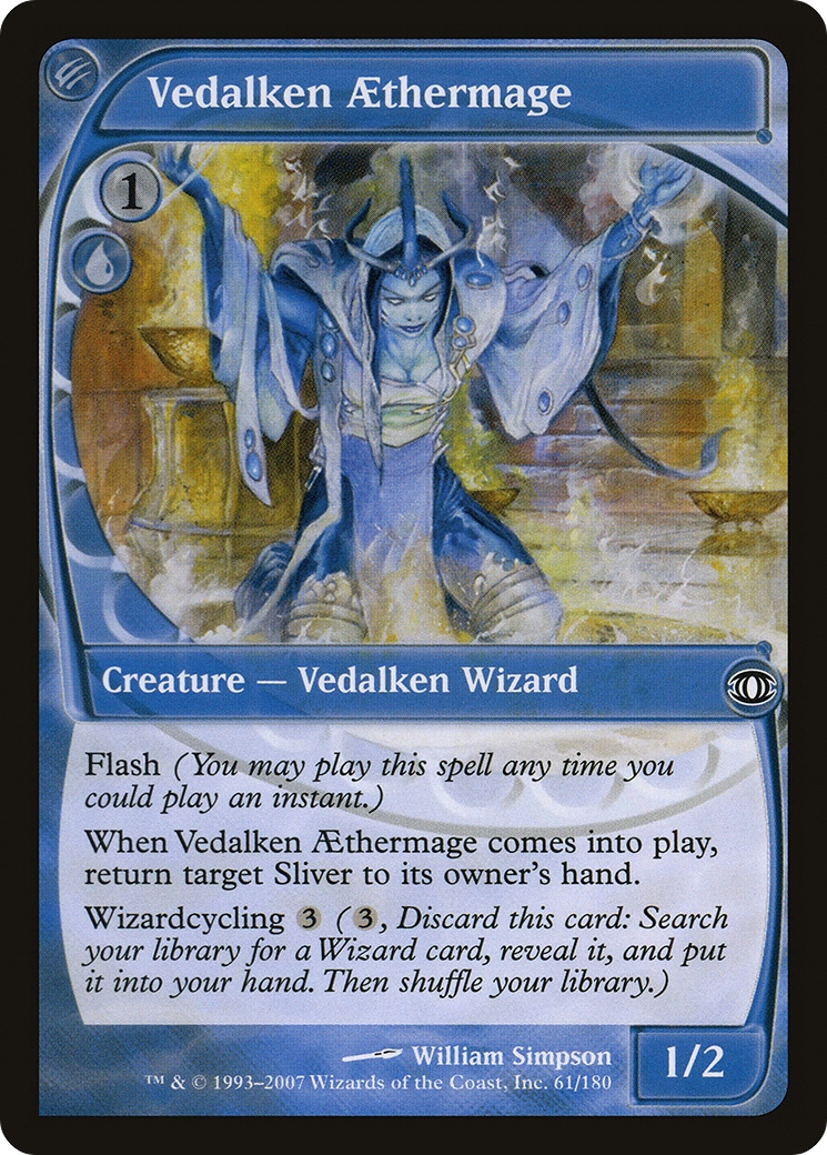 {C} Vedalken Aethermage [Future Sight][FUT 061]