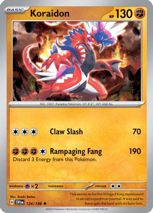 [PKM] Koraidon (124/198) (Theme Deck Exclusive) [Scarlet & Violet: Base Set]