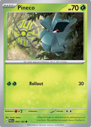 [PKM] Pineco (004/193) [Scarlet & Violet: Paldea Evolved]