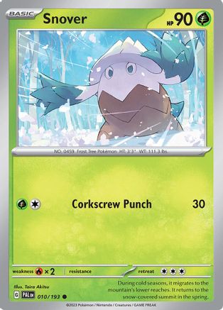 [PKM-C] Snover (010/193) [Scarlet & Violet: Paldea Evolved]