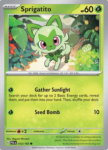 [PKM] Sprigatito (012/193) [Scarlet & Violet: Paldea Evolved]