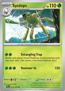 [PKM] Spidops (018/193) [Scarlet & Violet: Paldea Evolved]