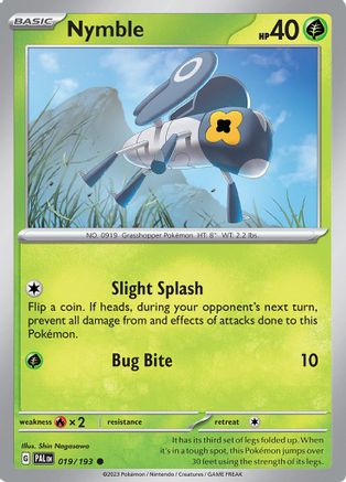 [PKM] Nymble (019/193) [Scarlet & Violet: Paldea Evolved]