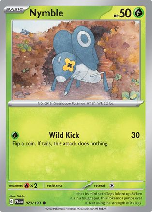 [PKM] Nymble (020/193) [Scarlet & Violet: Paldea Evolved]