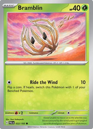 [PKM] Bramblin (022/193) [Scarlet & Violet: Paldea Evolved]