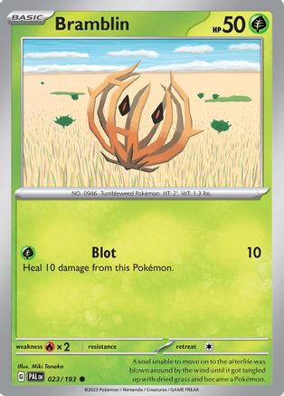 [PKM] Bramblin (023/193) [Scarlet & Violet: Paldea Evolved]