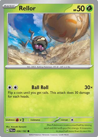 [PKM] Rellor (026/193) [Scarlet & Violet: Paldea Evolved]