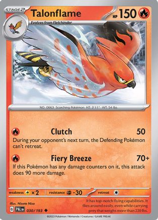 [PKM-C] Talonflame (030/193) [Scarlet & Violet: Paldea Evolved]