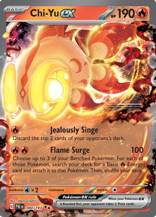 [PKM] Chi-Yu ex (040/193) [Scarlet & Violet: Paldea Evolved]