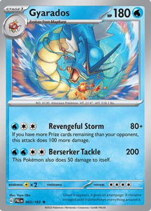 [PKM-R] Gyarados (043/193) [Scarlet & Violet: Paldea Evolved]