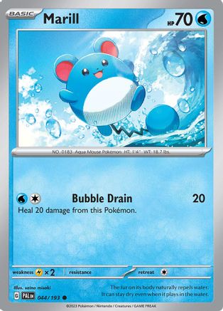 [PKM] Marill (044/193) [Scarlet & Violet: Paldea Evolved]