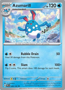 [PKM-C] Azumarill (045/193) [Scarlet & Violet: Paldea Evolved]