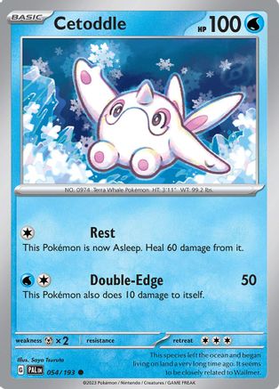 [PKM-C] Cetoddle (054/193) [Scarlet & Violet: Paldea Evolved]