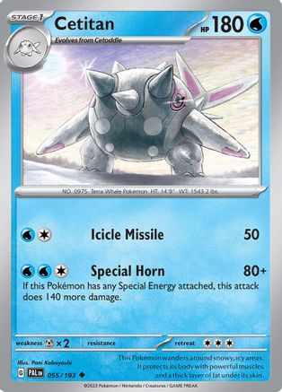 [PKM] Cetitan (055/193) [Scarlet & Violet: Paldea Evolved]