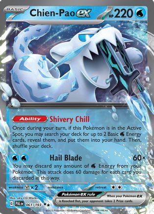[PKM] Chien-Pao ex (061/193) [Scarlet & Violet: Paldea Evolved]