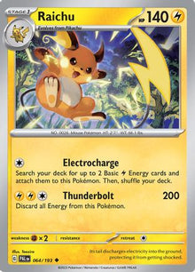 [PKM] Raichu (064/193) [Scarlet & Violet: Paldea Evolved]