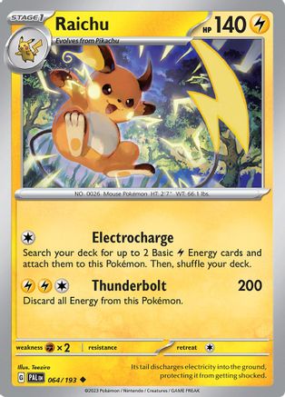 [PKM-C] Raichu (064/193) [Scarlet & Violet: Paldea Evolved]