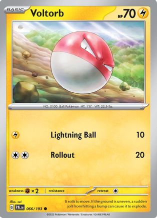 [PKM-C] Voltorb (066/193) [Scarlet & Violet: Paldea Evolved]