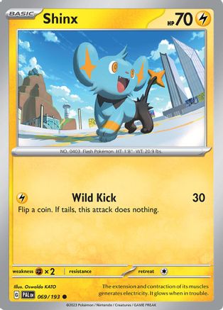 [PKM] Shinx (069/193) [Scarlet & Violet: Paldea Evolved]