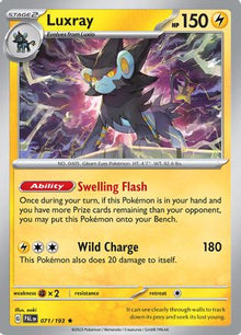 [PKM-R] Luxray (071/193) [Scarlet & Violet: Paldea Evolved]