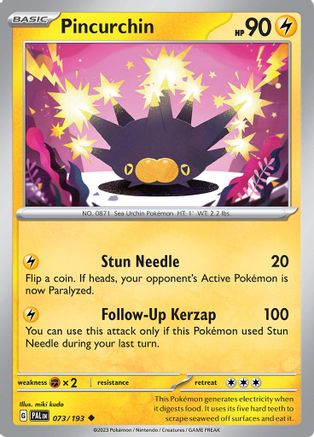 [PKM] Pincurchin (073/193) [Scarlet & Violet: Paldea Evolved]