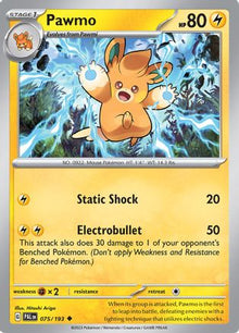 [PKM] Pawmo (075/193) [Scarlet & Violet: Paldea Evolved]