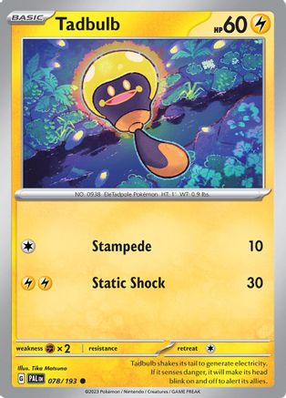 [PKM] Tadbulb (078/193) [Scarlet & Violet: Paldea Evolved]