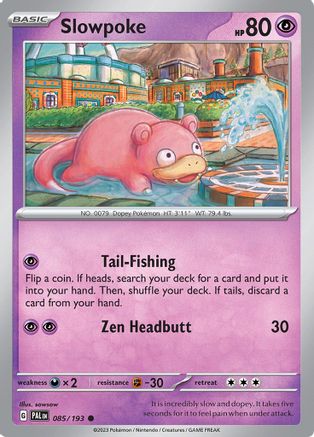 [PKM-C] Slowpoke (085/193) [Scarlet & Violet: Paldea Evolved]