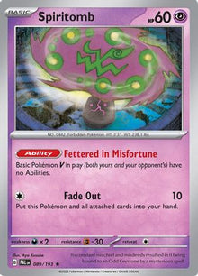 [PKM] Spiritomb (089/193) [Scarlet & Violet: Paldea Evolved]