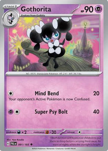 [PKM] Gothorita (091/193) [Scarlet & Violet: Paldea Evolved]