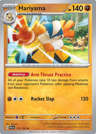 [PKM] Hariyama (113/193) [Scarlet & Violet: Paldea Evolved]