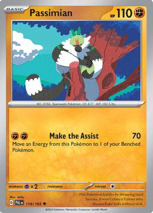 [PKM-C] Passimian (118/193) [Scarlet & Violet: Paldea Evolved]