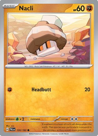 [PKM] Nacli (120/193) [Scarlet & Violet: Paldea Evolved]