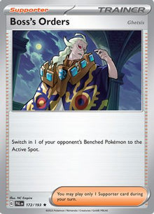 [PKM] Boss's Orders (172/193) [Scarlet & Violet: Paldea Evolved]