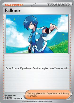[PKM] Falkner (180/193) [Scarlet & Violet: Paldea Evolved]