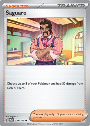 [PKM] Saguaro (187/193) [Scarlet & Violet: Paldea Evolved]