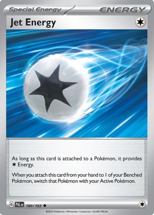 [TR] Jet Energy (190/193) [Scarlet & Violet: Paldea Evolved]