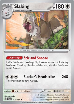 [PKM] Slaking (162/193) [Scarlet & Violet: Paldea Evolved]