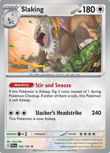 [PKM] Slaking (162/193) [Scarlet & Violet: Paldea Evolved]
