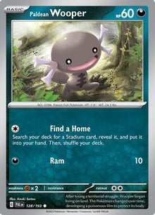 [PKM] Paldean Wooper (128/193) [Scarlet & Violet: Paldea Evolved]