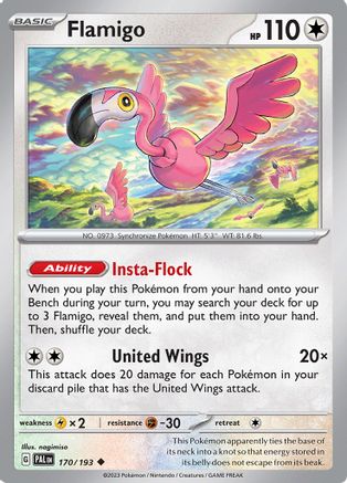[PKM] Flamigo (170/193) [Scarlet & Violet: Paldea Evolved]