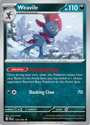 [PKM-R] Weavile (134/193) [Scarlet & Violet: Paldea Evolved]