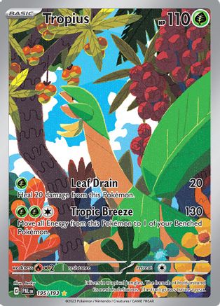 [PKM-R] Tropius (195/193) [Scarlet & Violet: Paldea Evolved]