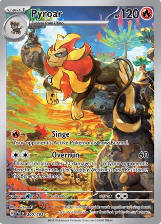 [PKM-R] Pyroar (200/193) [Scarlet & Violet: Paldea Evolved]