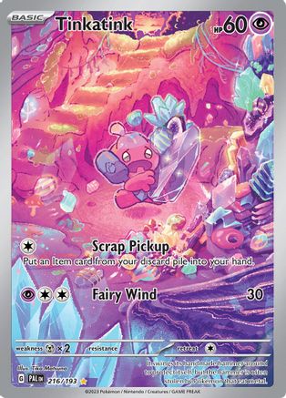 [PKM-R] Tinkatink (216/193) [Scarlet & Violet: Paldea Evolved]