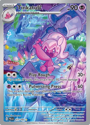 [PKM] Tinkatuff (217/193) [Scarlet & Violet: Paldea Evolved]